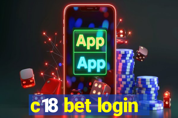 c18 bet login